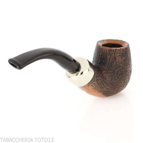 Peterson Arklow Bent Billiard XL90 Sandblasted Fishtail - Peterson - Peterson Of Doublin Pipe