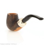 Peterson Arklow Bent Billiard XL90 Sandblasted Fishtail - Peterson - Peterson Of Doublin Pipe