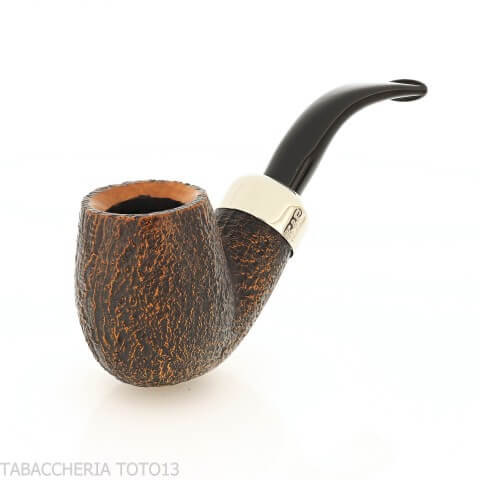 Peterson Arklow Bent Billiard XL90 Sandblasted Fishtail - Peterson - Peterson Of Doublin Pipe