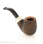 Peterson Arklow Bent Billiard XL90 Sandblasted Fishtail - Peterson - Peterson Of Doublin Pipe