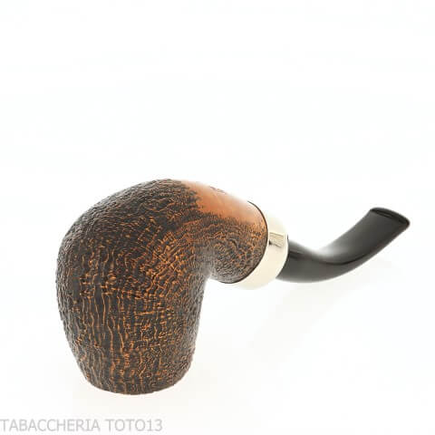 Peterson Arklow Bent Billiard XL90 Sandblasted Fishtail - Peterson - Peterson Of Doublin Pipe