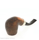 Peterson Arklow Bent Billiard XL90 Sandblasted Fishtail - Peterson - Peterson Of Doublin Pipe