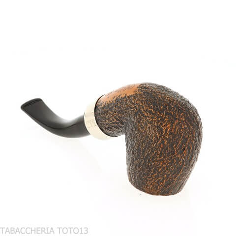 Peterson Arklow Bent Billiard XL90 Sandblasted Fishtail - Peterson - Peterson Of Doublin Pipe