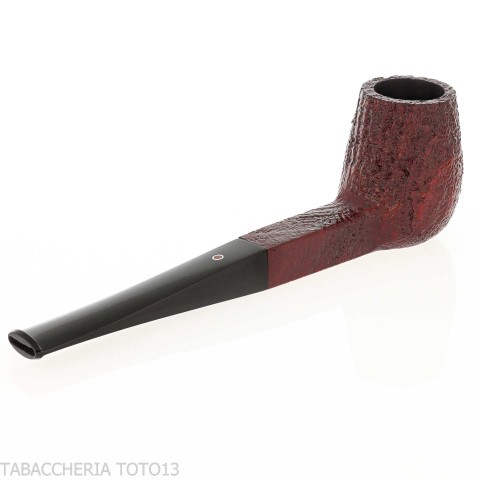 Pipe Ashton Pebble Grain XX en forme de cognac, finition sablée foncée