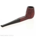 Pebble Grain Pfeife in Brandy-Form, dunkel sandgestrahlt - Ashton - William “Ashton” Taylor
