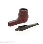 Pipa Pebble Grain forma Brandy sabbiata scura - Ashton - William “Ashton” Taylor