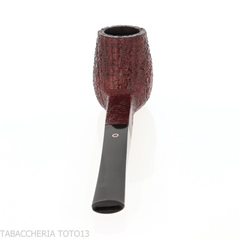 Pebble Grain Pfeife in Brandy-Form, dunkel sandgestrahlt - Ashton - William “Ashton” Taylor