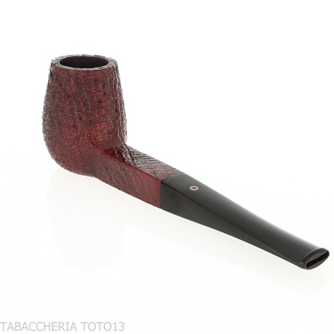 Pebble Grain Pfeife in Brandy-Form, dunkel sandgestrahlt - Ashton - William “Ashton” Taylor