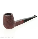 Pebble Grain Pfeife in Brandy-Form, dunkel sandgestrahlt - Ashton - William “Ashton” Taylor
