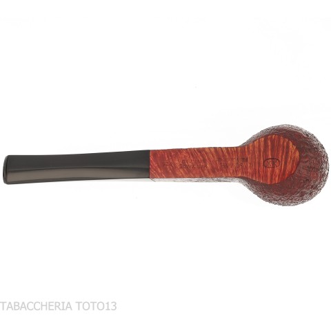 Pebble Grain Pfeife in Brandy-Form, dunkel sandgestrahlt - Ashton - William “Ashton” Taylor