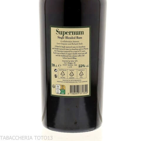 Foursquare Supernum Double Maturation Vol.55% Cl.70 - Rum - Foursquare rum distillery