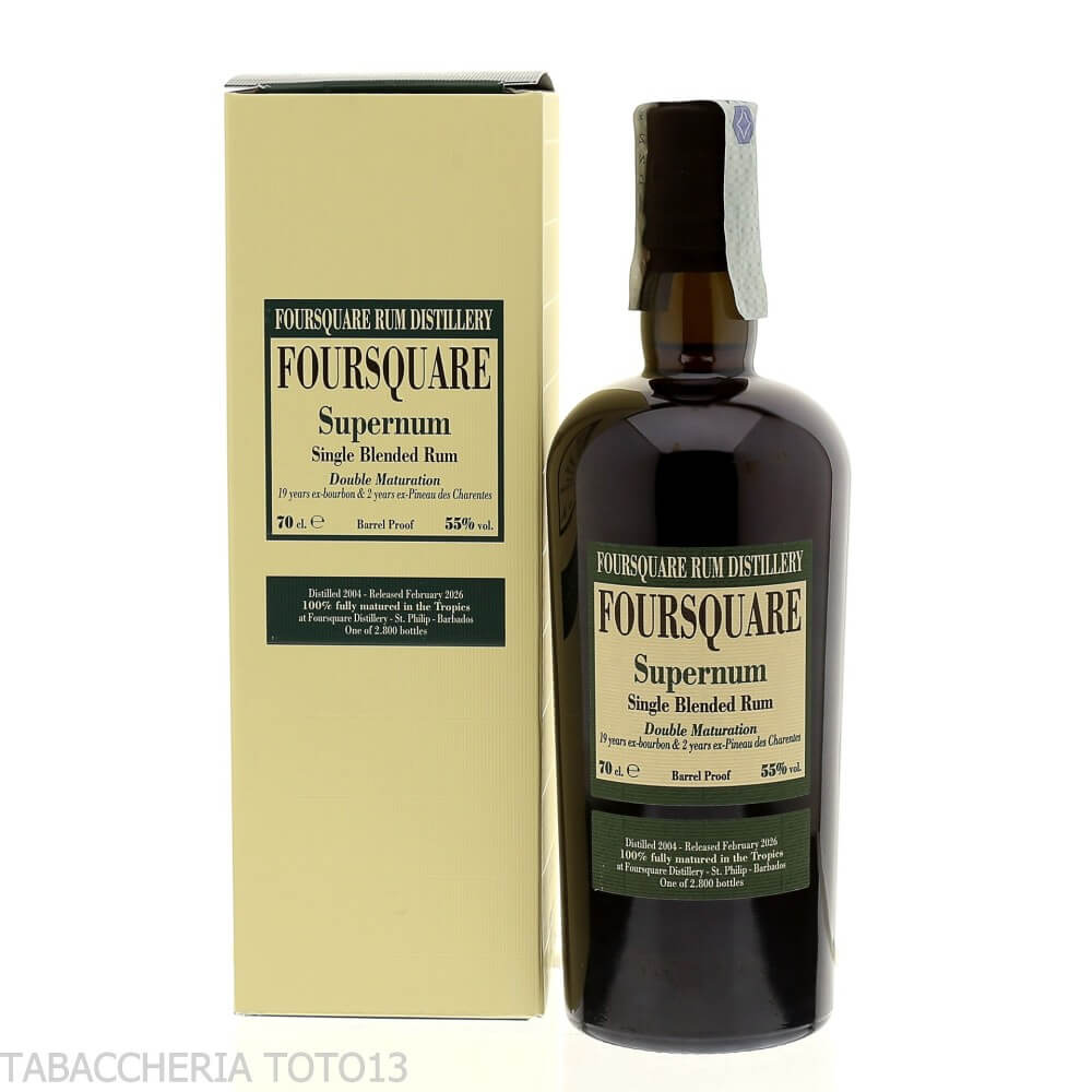 Foursquare Supernum Double Maturation Vol.55% Cl.70 - Rum - Foursquare rum distillery