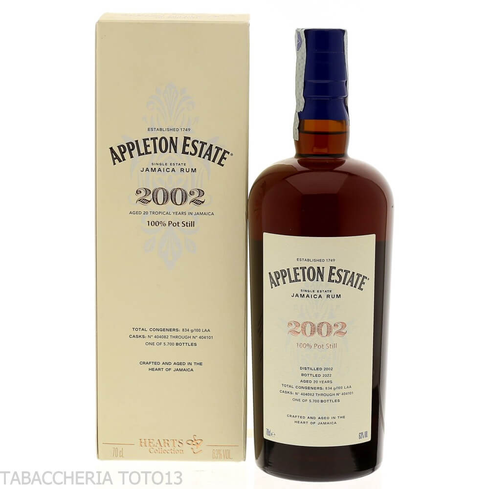 Rum Appleton Estate Hearts Collection 2002 | Nuova edizione 2023