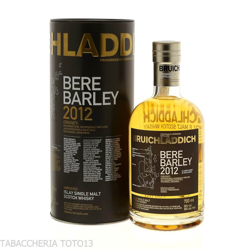Bruichladdich Bere Barley Single Malt 2012
