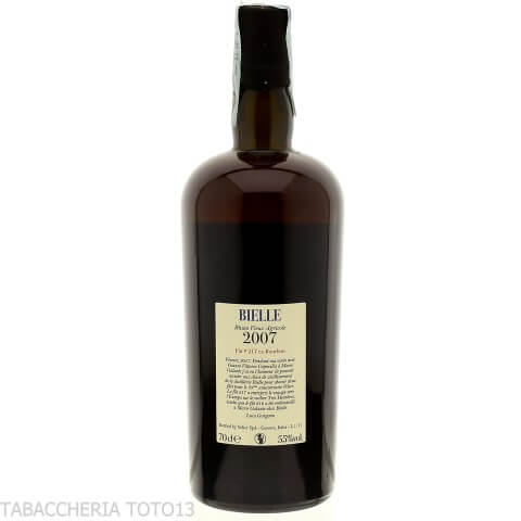 Bielle 2007 Tres Hombres rhum fût unique 70 anniversaire Velier