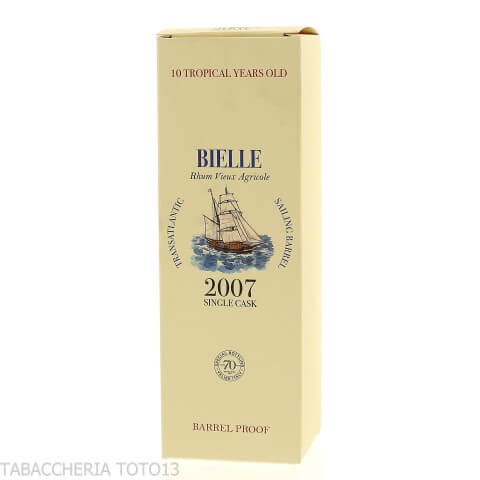Bielle 2007 Tres Hombres rhum fût unique 70 anniversaire Velier
