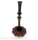 C-pipe Wang flower bud shape pipe natural briar finish