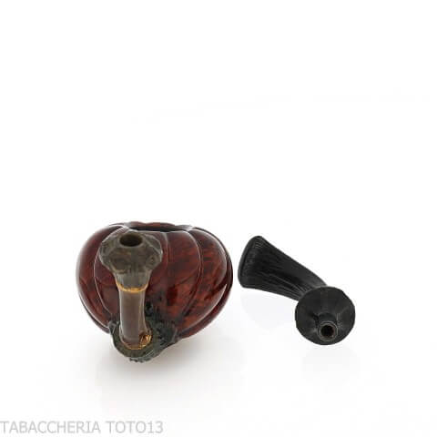 C-pipe Wang flower bud shape pipe natural briar finish