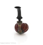 C-pipe Wang flower bud shape pipe natural briar finish