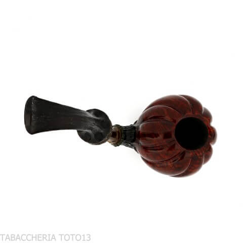C-pipe Wang flower bud shape pipe natural briar finish