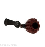 C-pipe Wang flower bud shape pipe natural briar finish