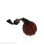 C-pipe Wang flower bud shape pipe natural briar finish