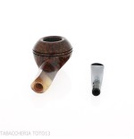 Pipe Sasieni forme Rhodesian « 4 Dot » finition Walnut