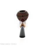 Pipa de tabaco Sasieni de 4 puntos, de nogal