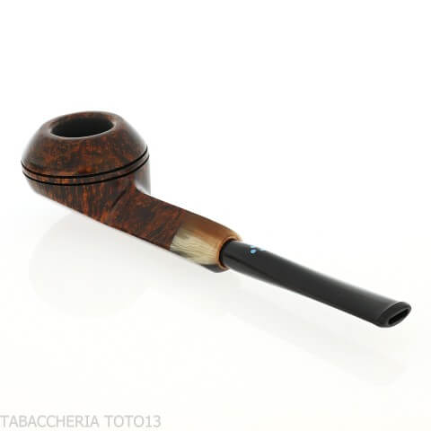 Pipe Sasieni forme Rhodesian « 4 Dot » finition Walnut