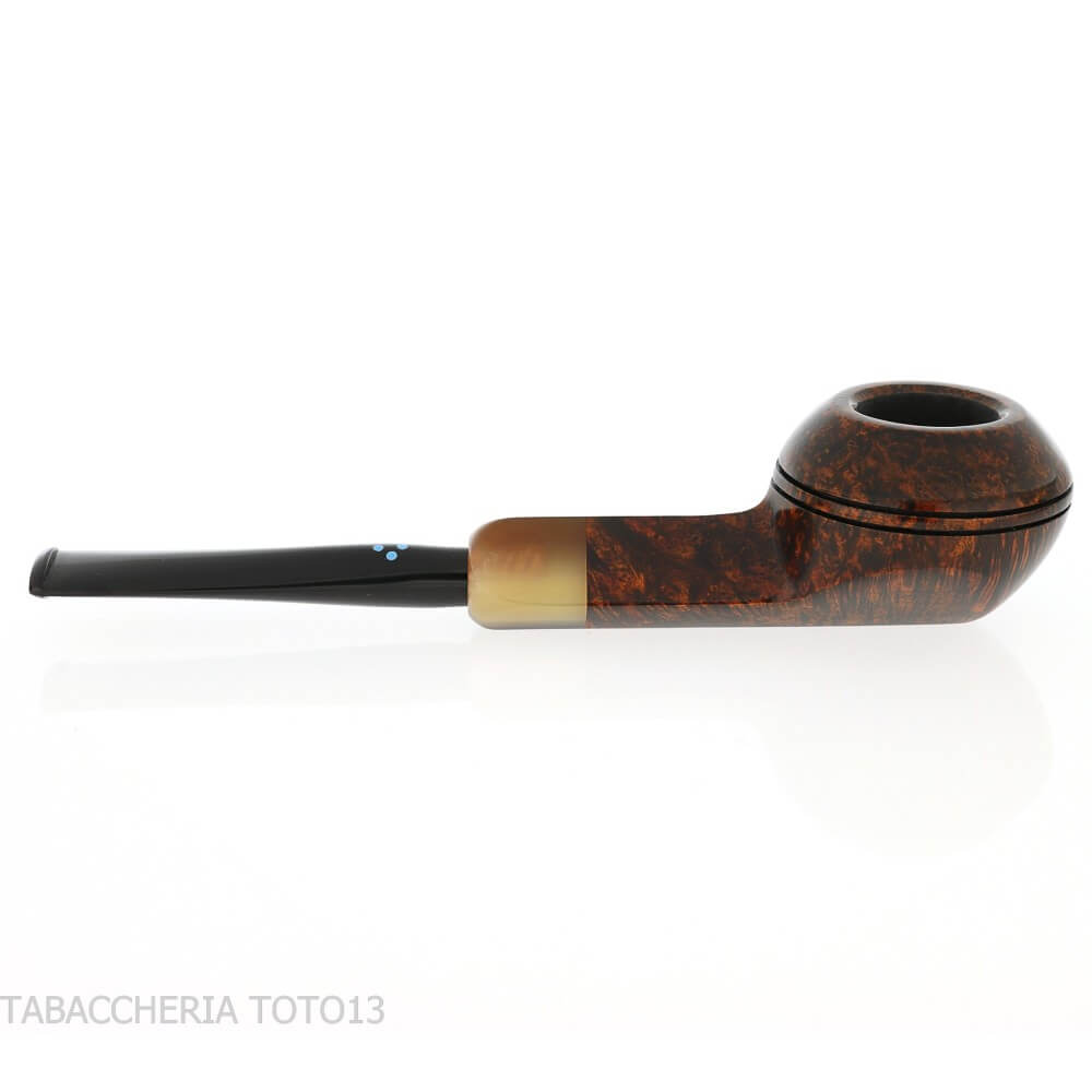 Pipa de tabaco Sasieni de 4 puntos, de nogal