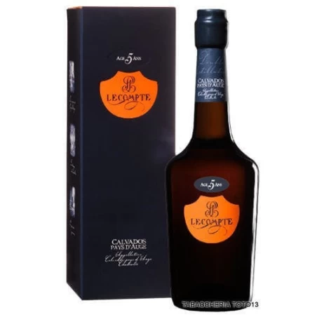 LECOMPTE - Calvados Lecompte 5 Ans Vol.40% Cl.70