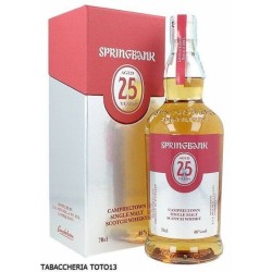 Springbank Distillery - Springbank 25 Y.O. limited editon Vol. 46 % Cl.70