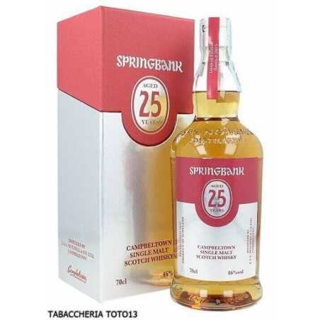 Springbank 25 Y.O. limited editon Vol. 46 % Cl.70 Springbank Distillery Whisky