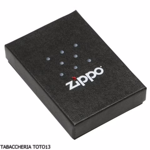 Zippo encendedor de gasolina de satén brillante acabado cromado-Encendedores Zippo