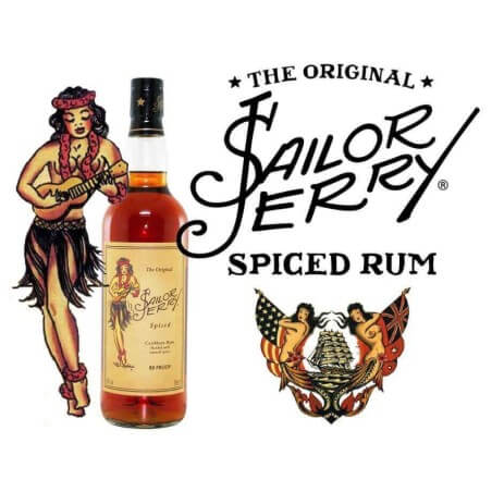 Sailor Jerry Rum Spiced Vol.40% Cl 70 - SAILOR JERRY