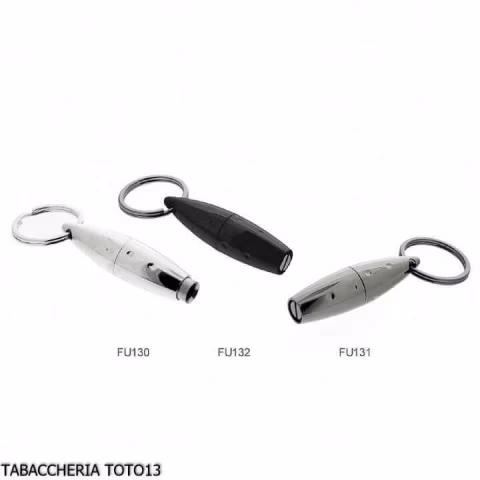 Lubinski bucasigari oliva 8mm cromato con portachiavi - Accessori Per Sigari