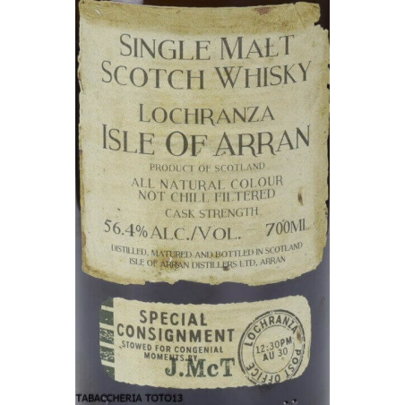 Arran Smugglers' Series Volume 1 Whisky The Illicit Stills’ Vol. 56,4% Cl.70 - Distillati