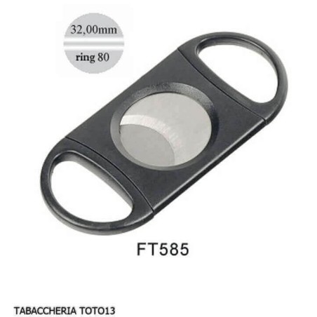 Cut black economic Zigarren 32 mm Ring 80 - Zubehör Cigar