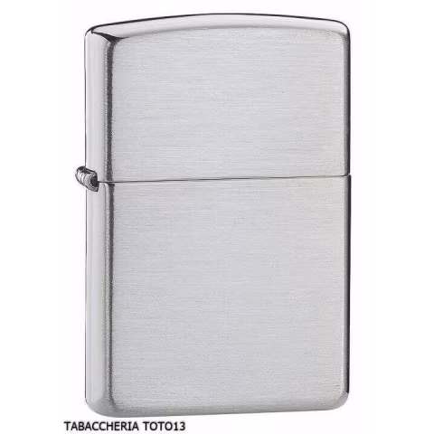 Zippo encendedor de plata satinado plata maciza - Alumbradores
