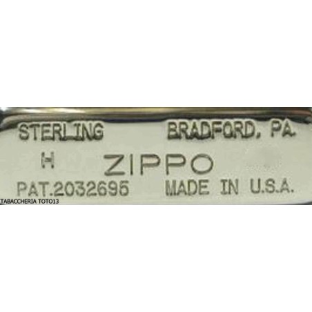 Zippo Réplica 1941 satén de plata sólida de la vendimia - Alumbradores