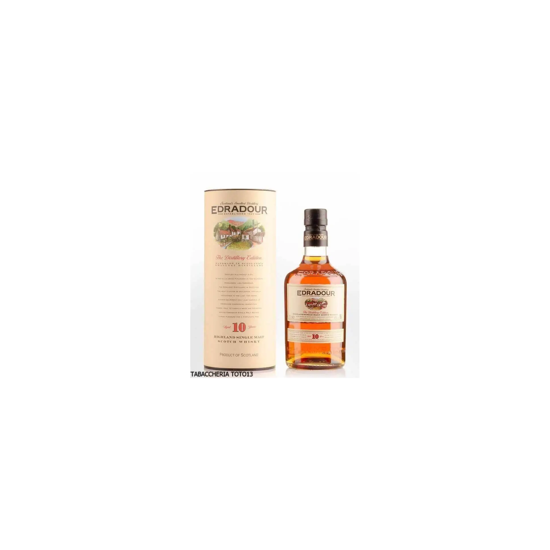 Edradour 10 y.o. single highland malt | Online sale discounted price
