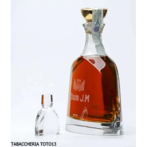 J.M. Rhum Agricole Vieux 15 anni in Caraffa Cristallo Vol.42% Cl.70 - Distillati