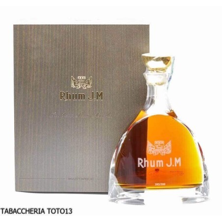 J. M. Landwirtschaftlichen Rum vieux 15 Jahren in der Kristall-Dekanter VOL.42% CL.70 - Destilliert