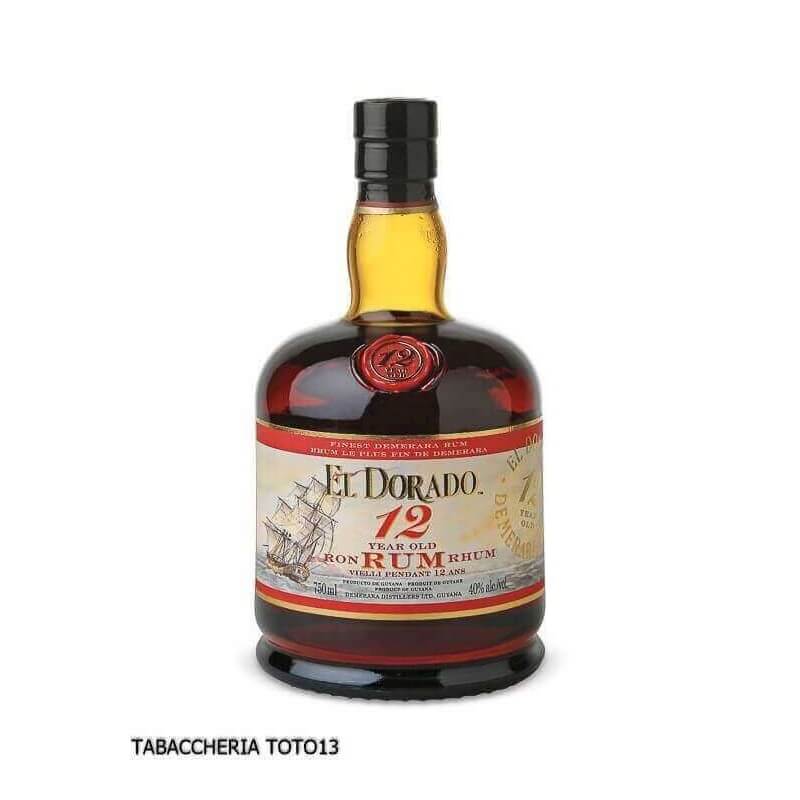 El Dorado 12 Y.O. Demerara Vol.40% Cl.70 - Demerara Distillers