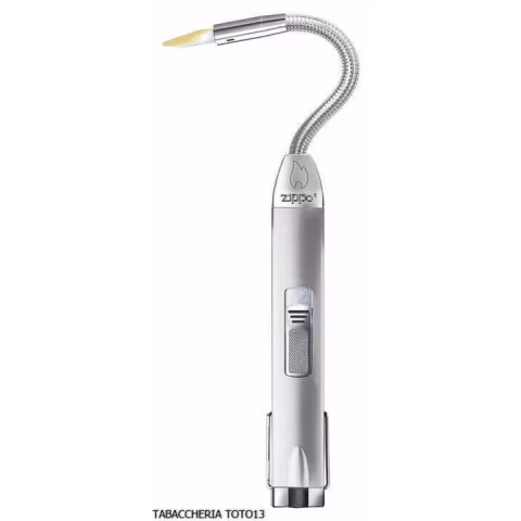 Zippo Flexible gas lighter long silver for cookers, barbecue. - Lighters - Metal