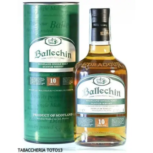 Edradour Ballechin 10 Y.O. Heavy Peated Vol.46% Cl.70 - Distillati