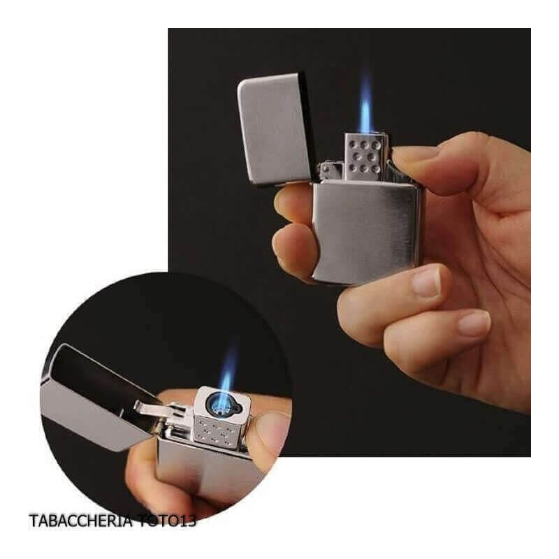 Interno per zippo jetflame gas, accensione elettronica - Z-PLUS
