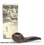 Brebbia Pipe Fat Bob con chorro de arena, la boquilla ligeramente curvada mod. 2112 - Pipas de Tabaco