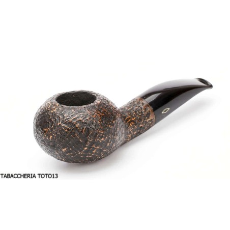 Brebbia Pipe Fat Bob con chorro de arena, la boquilla ligeramente curvada mod. 2112 - Pipas de Tabaco