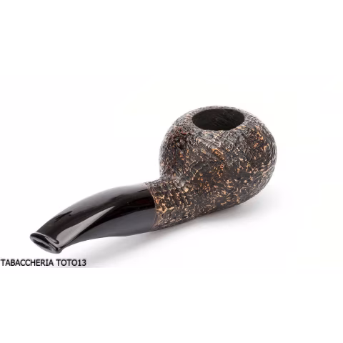 Brebbia fat bob sabbiata, bocchino leggermente curvo mod. 2112 - Pipe